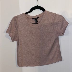 Blush pink crop top- worn once!